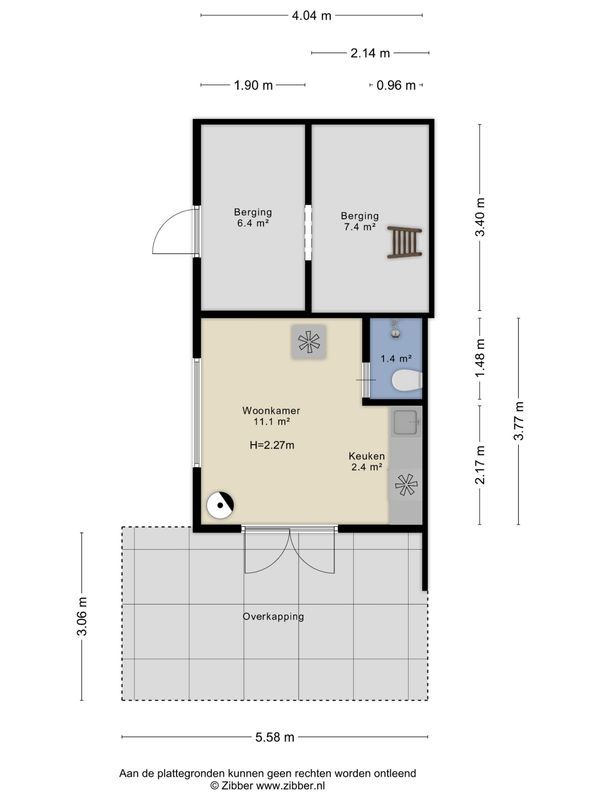 Griendstraat 52 Floorplan Blur 3