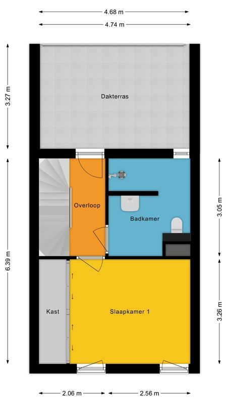 Reggestraat 59 Floorplan Blur 1