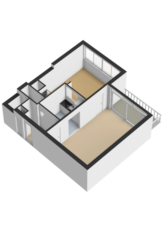 Lelystraat 2 - H108 Floorplan Blur 1