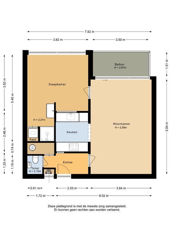 Lelystraat 2 - H108 Floorplan Blur 0