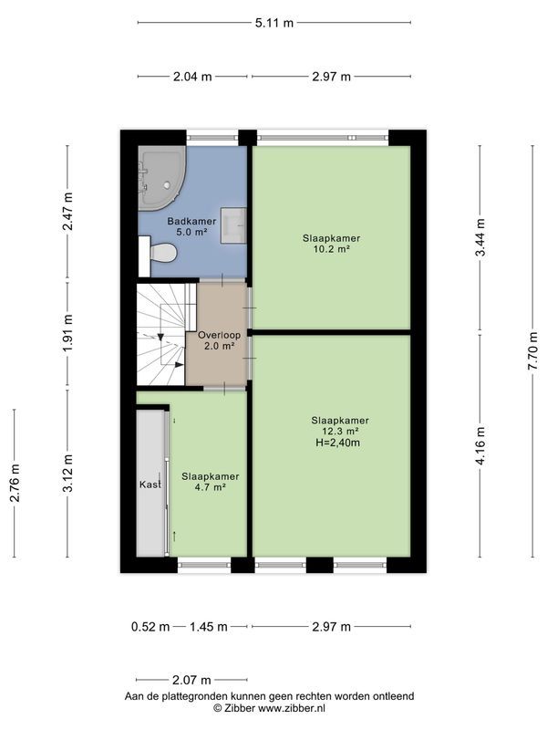 Tweede Markstraat 6 Floorplan Blur 2