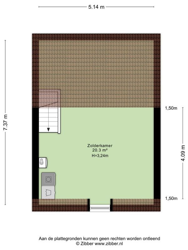 Tweede Markstraat 6 Floorplan Blur 3
