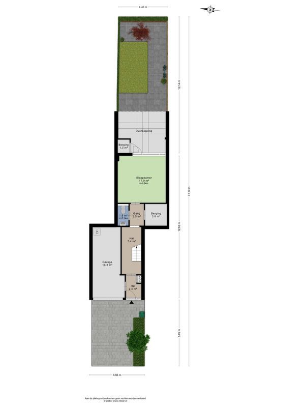 Roelantlaan 204 Floorplan Blur 3