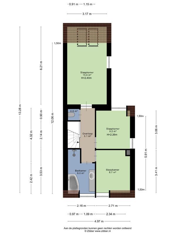 Heistraat 24 Floorplan Blur 2
