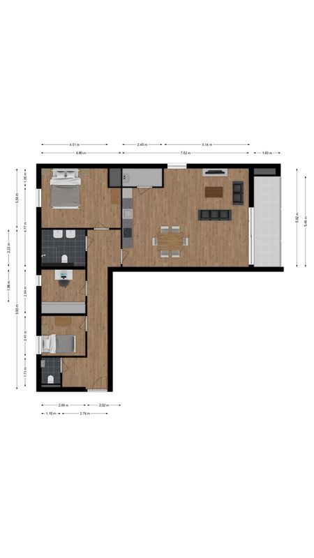 St. Jansplein 64 Floorplan Blur 0