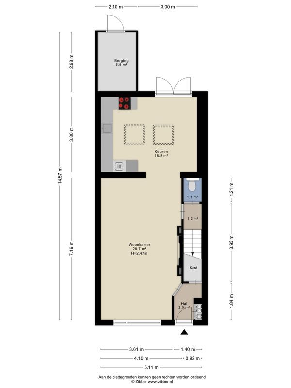 Clausstraat 9 Floorplan Blur 0