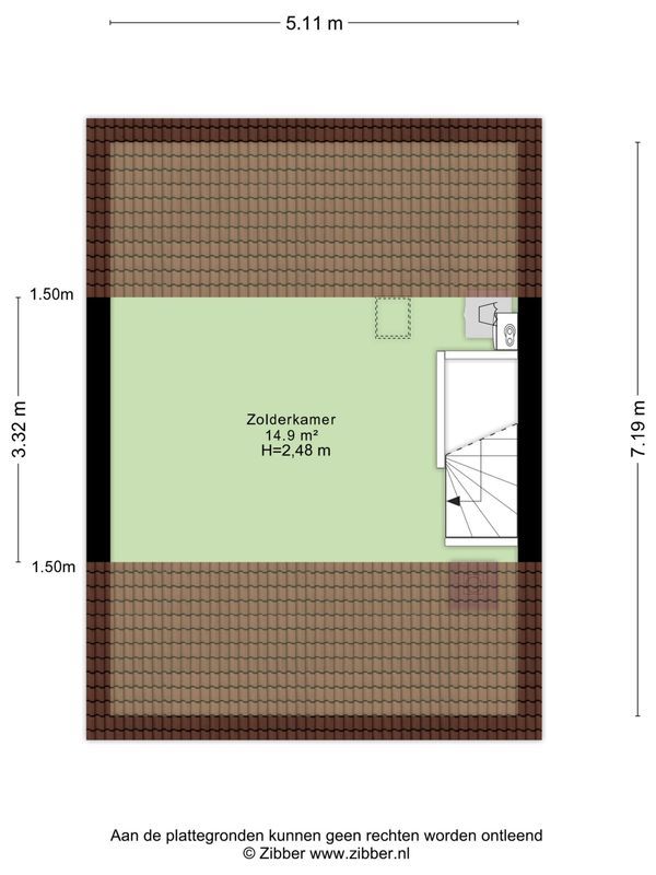 Clausstraat 9 Floorplan Blur 2