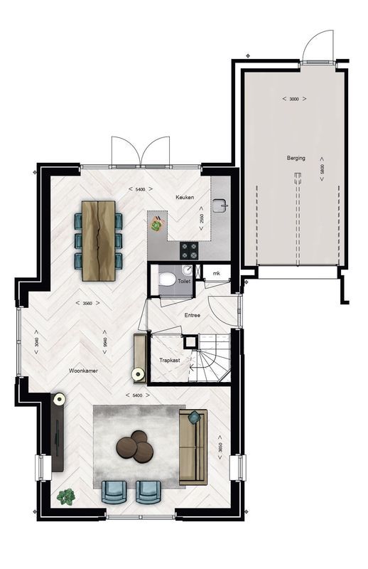 Heiveldhoef Breda - Vrijstaand geschakelde woning Type B - Photo Blur 2