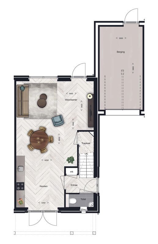Heiveldhoef Breda - Twee-onder-een-kapwoning Type C2 - Photo Blur 4