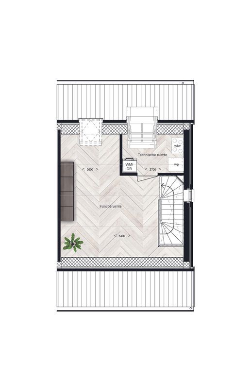 Heiveldhoef Breda - Twee-onder-een-kapwoning Type C2 - Photo Blur 6