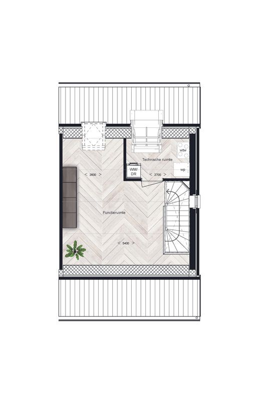 Heiveldhoef Breda - Twee-onder-een-kapwoning Type C1 - Photo Blur 6