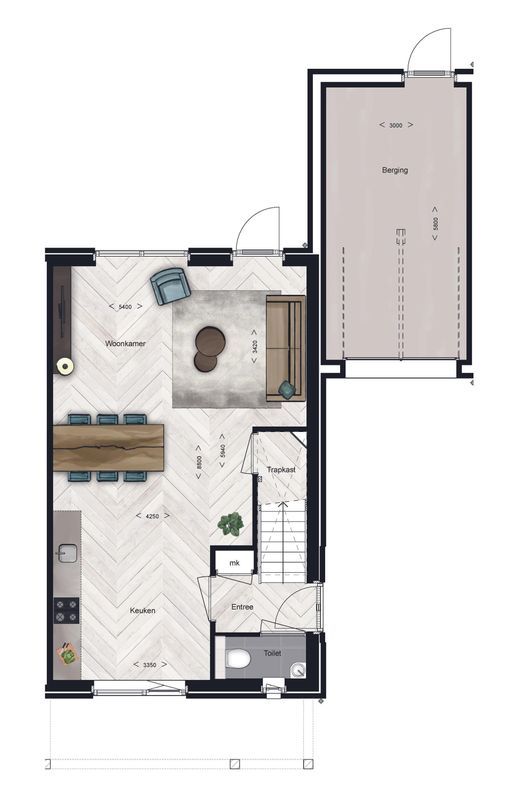 Heiveldhoef Breda - Twee-onder-een-kapwoning Type C1 - Photo Blur 4