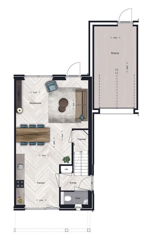 Heiveldhoef Breda - Twee-onder-een-kapwoning Type C4 - Photo Blur 6
