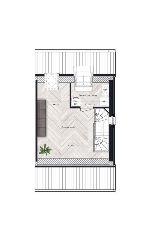 Heiveldhoef Breda - Twee-onder-een-kapwoning Type C4 - Photo Blur 8