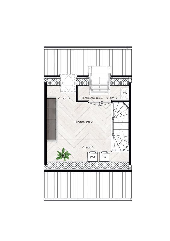 Heiveldhoef Breda - Rij- en hoekwoning Type A5 - Photo Blur 3