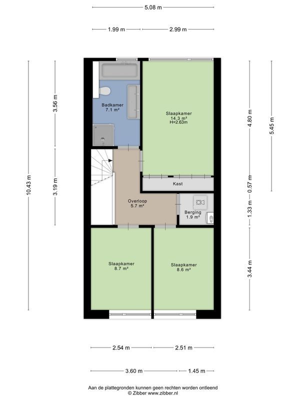 Phoenixplaats 14 Floorplan Blur 5