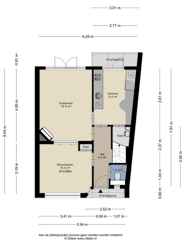 Theresiastraat 6 Floorplan Blur 1