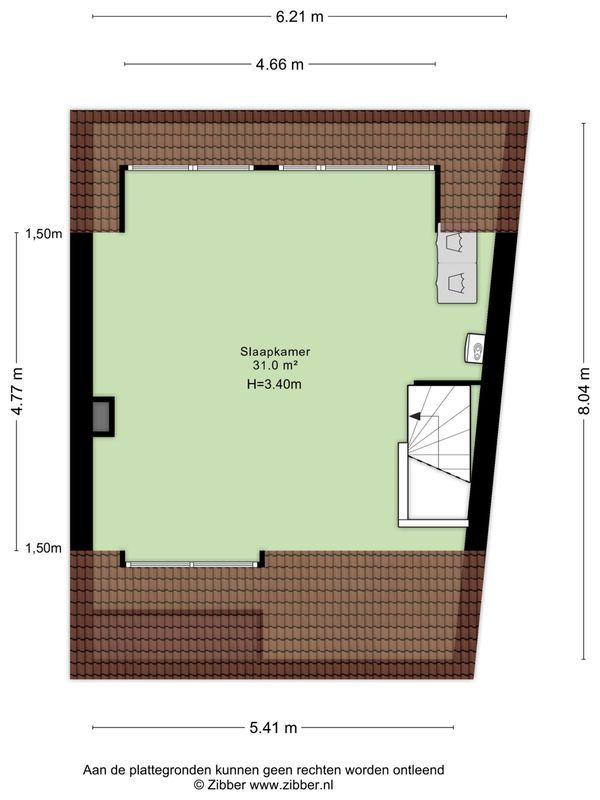 Theresiastraat 6 Floorplan Blur 3