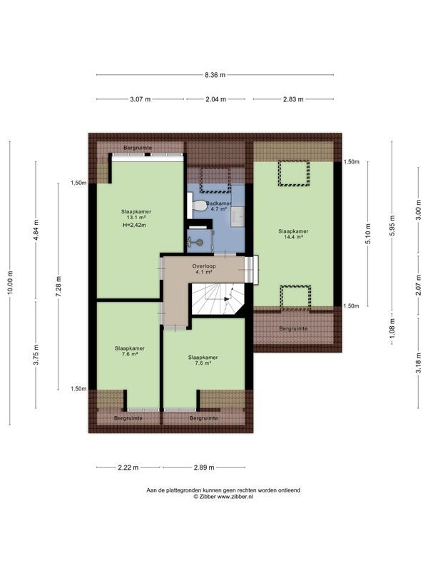 Wethouder Boemaarsstraat 18 Floorplan Blur 2