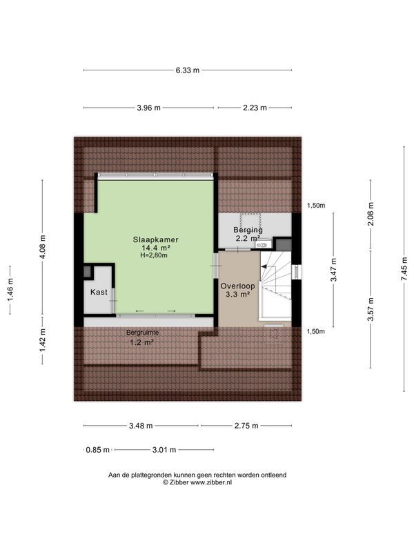 Pius X-straat 8 Floorplan Blur 2