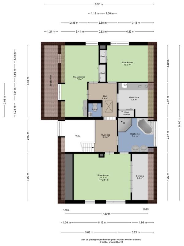 Leijzoom 15 Floorplan Blur 6