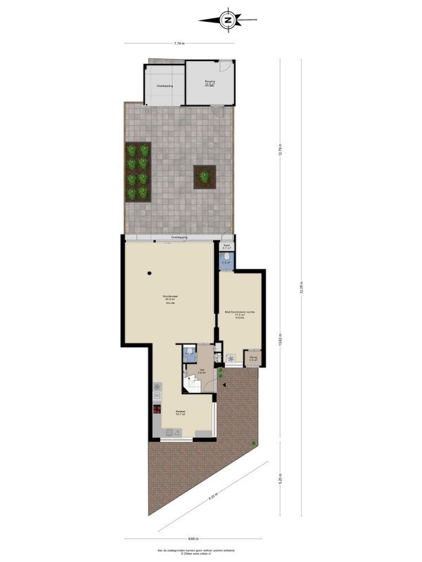 Marlestraat 34 Floorplan Blur 0