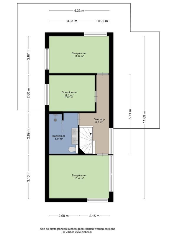 Marlestraat 34 Floorplan Blur 1