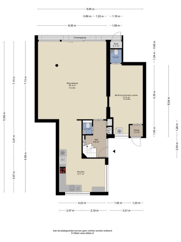 Marlestraat 34 Floorplan Blur 2