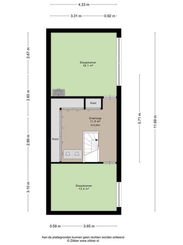 Marlestraat 34 Floorplan Blur 4