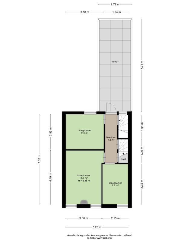 Arent van 's Gravesandestraat 10 Floorplan Blur 2