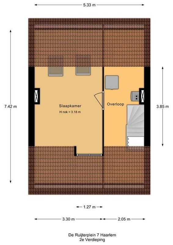 De Ruijterplein 7 Floorplan Blur 2