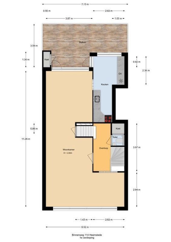 Binnenweg 112 Floorplan Blur 0