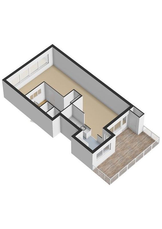 Binnenweg 112 Floorplan Blur 1