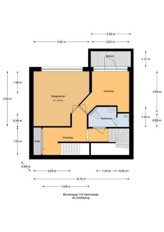 Binnenweg 112 Floorplan Blur 2