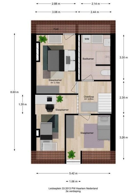 Leidseplein 33-ARD Floorplan Blur 4