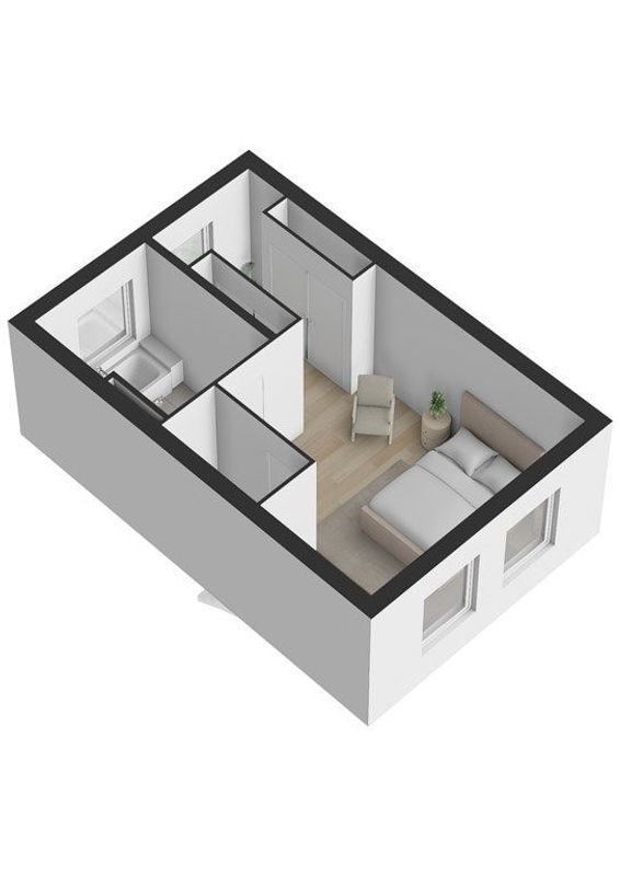 Timorstraat 142 Floorplan Blur 5