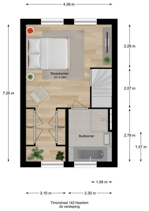 Timorstraat 142 Floorplan Blur 4