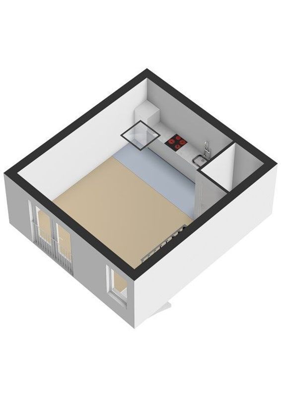 Splinterstraat 16 Floorplan Blur 4