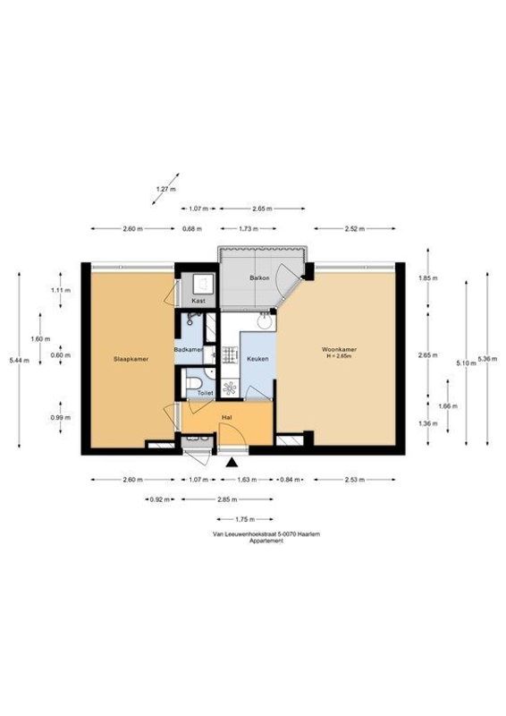 Van Leeuwenhoekstraat Hoog 5-70 Floorplan Blur 0