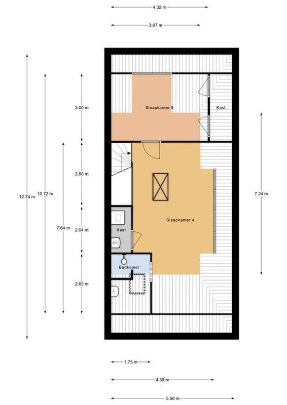 Kraanvogellaan 24 Floorplan Blur 2