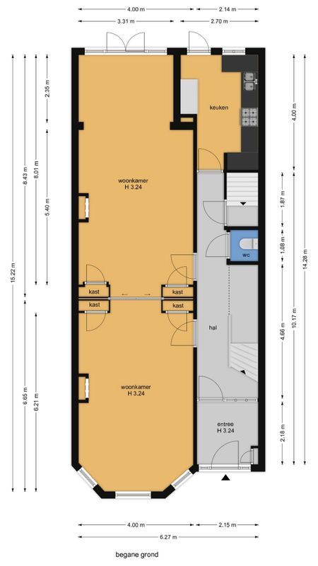 Bachmanstraat 52 Floorplan 2