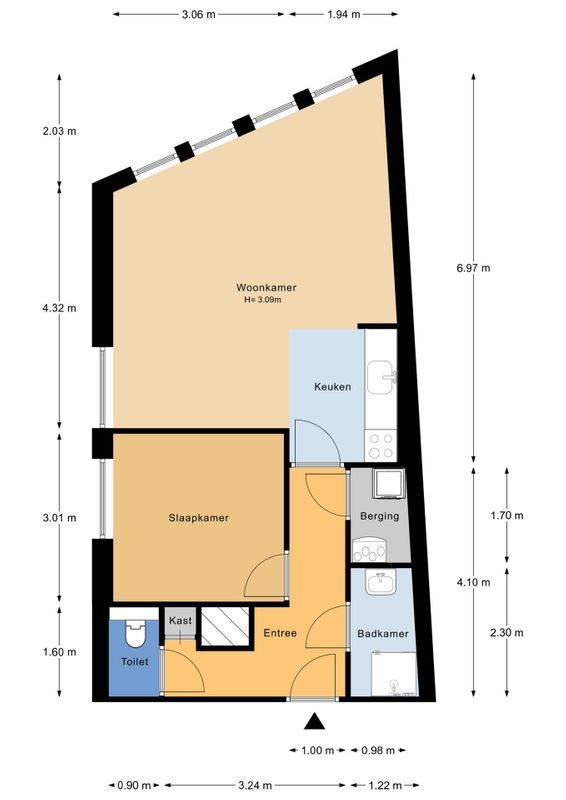 Blekerssingel 1-a Floorplan 0