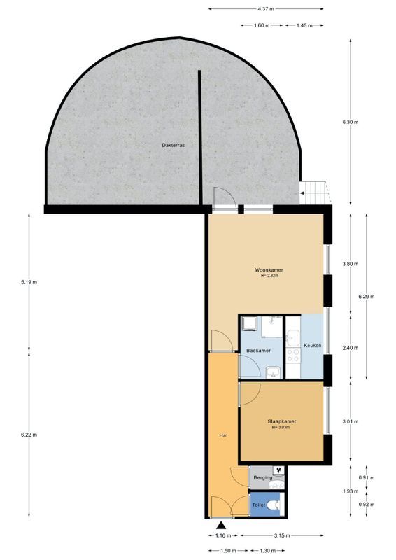Blekerssingel 1-c Floorplan 0