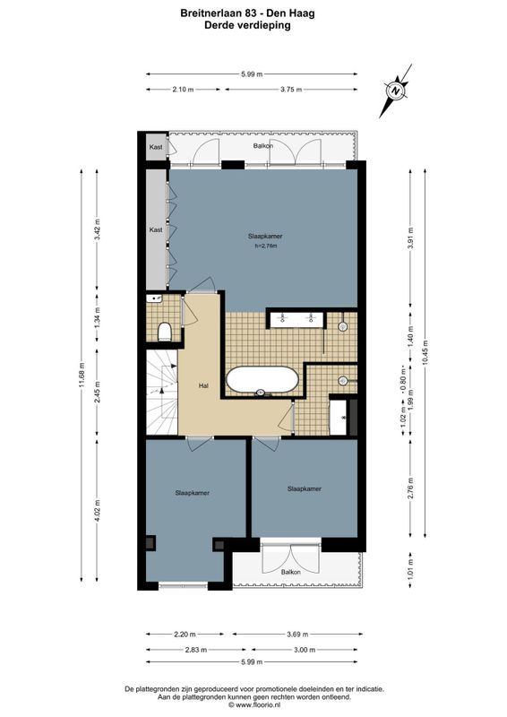 Breitnerlaan 83 Floorplan 2