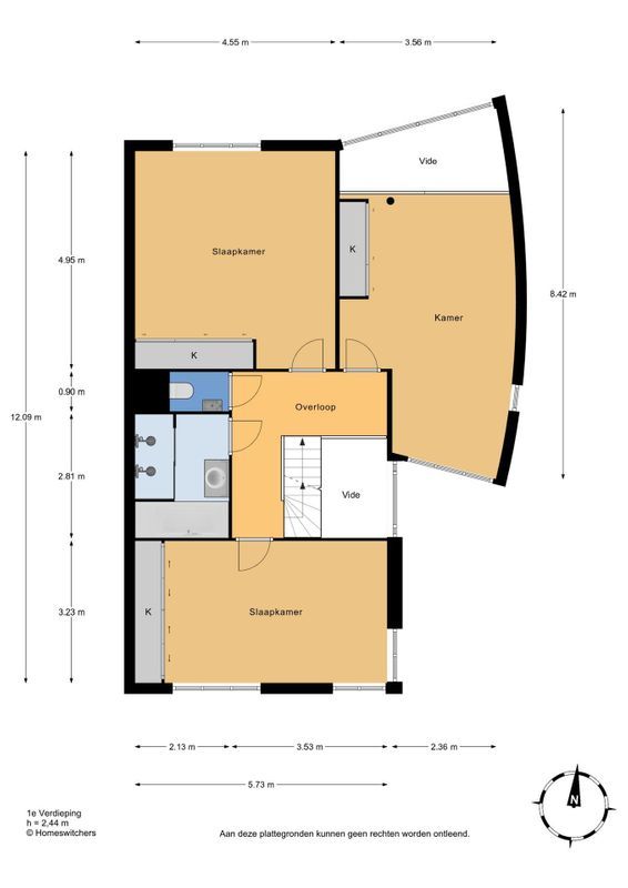 Berlageplan 71 Floorplan 1