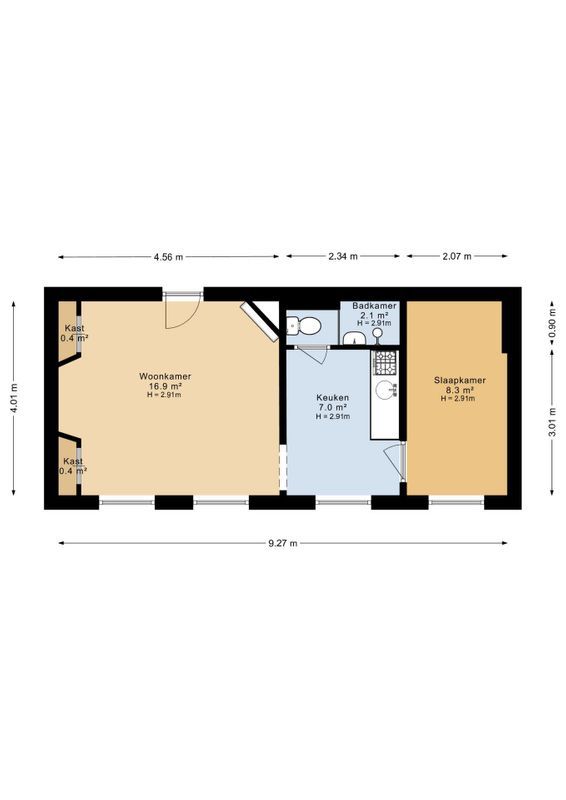 Groot Hertoginnelaan 259-B Floorplan 0