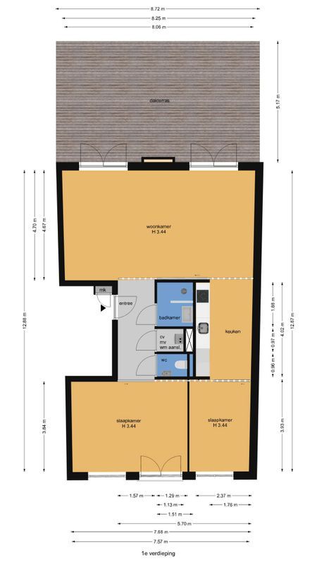 Bagijnestraat 16 Floorplan 0