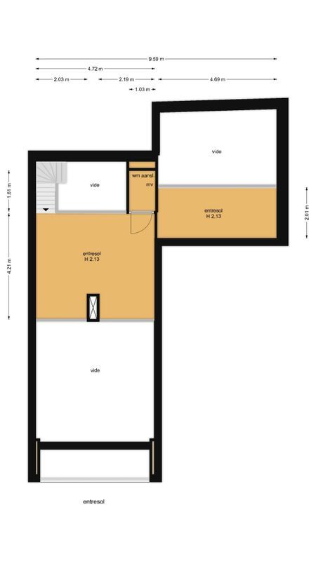Bagijnestraat 18-B Floorplan 1