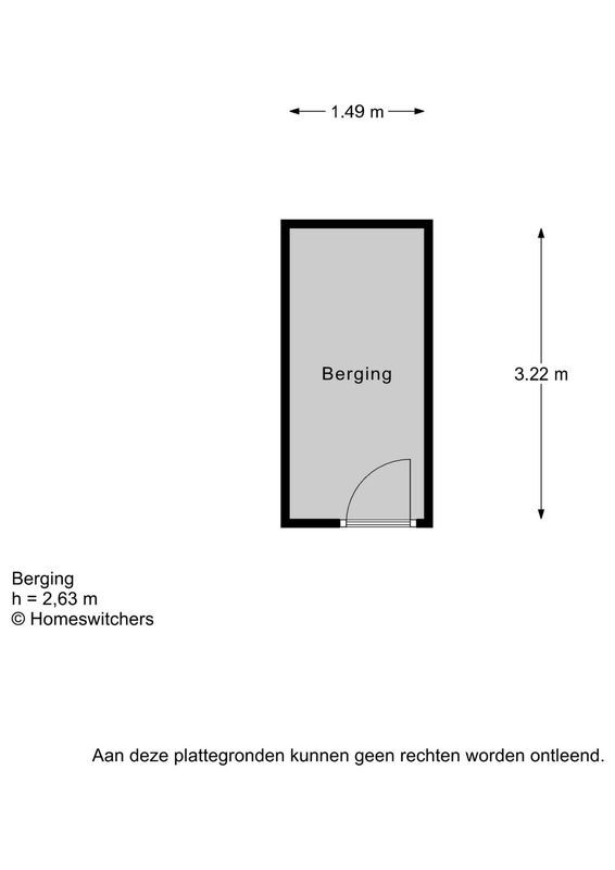 Frederikstraat 673 Floorplan 1