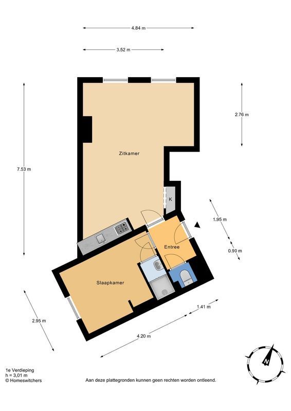 Paul Krugerlaan 157-A Floorplan 0